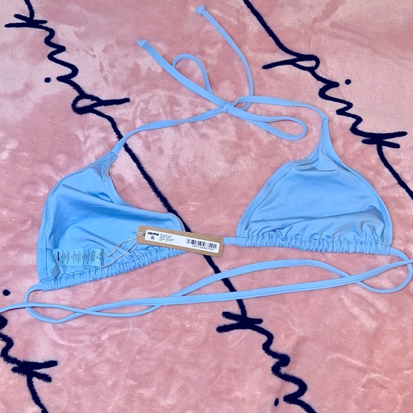SKIMS Light Blue Bikini Top - Picture 4 of 5